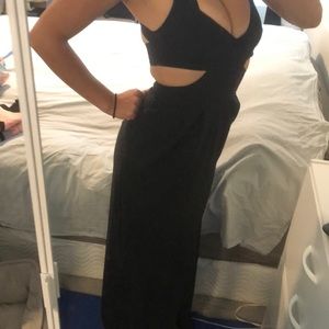 Sexy backless dress